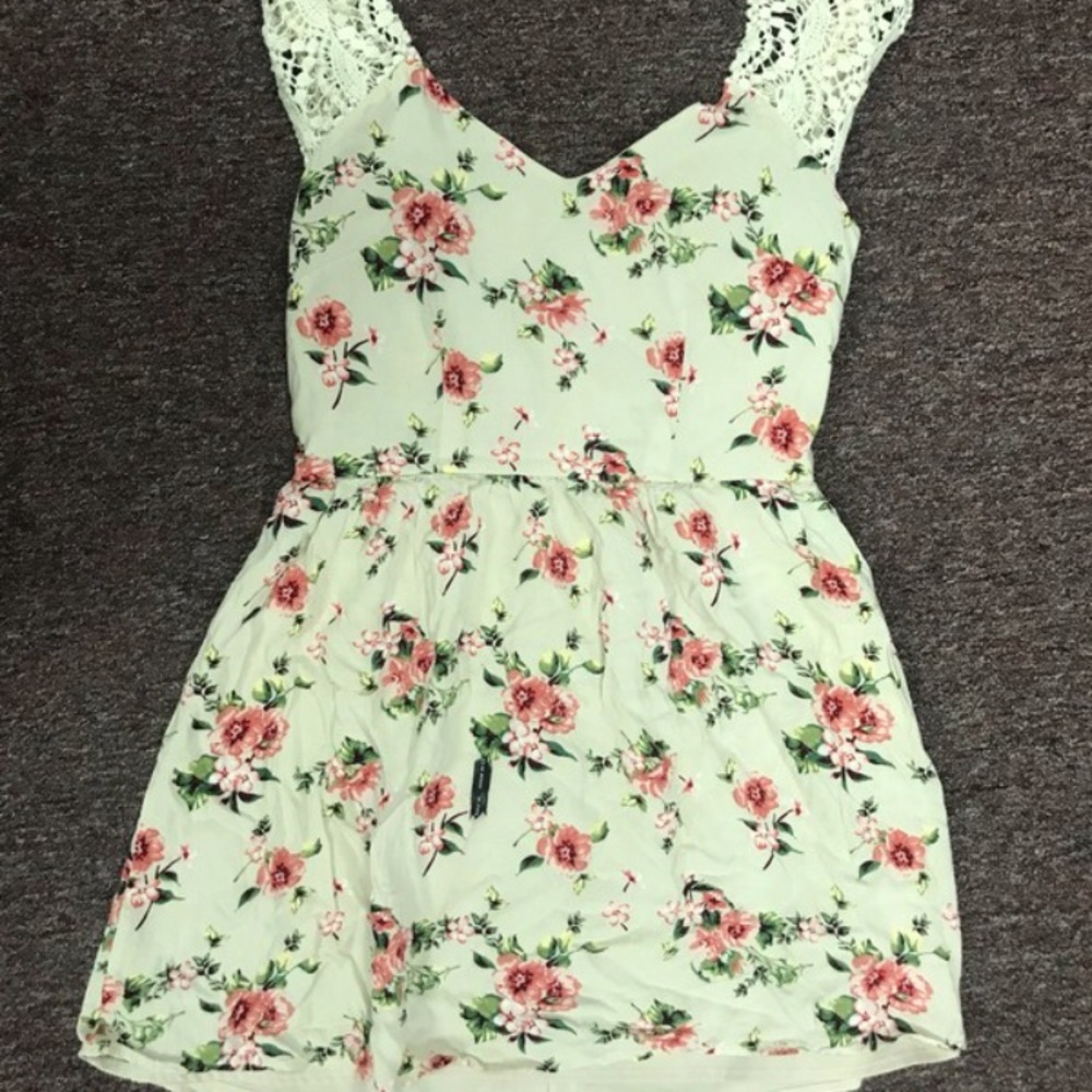 Floral sun dress